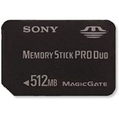Sony Carte mémoire Memory Stick Pro Duo (512 Mo) pour PSP Sony Carte mémoire Memory Stick Pro Duo (512 Mo) pour PSP