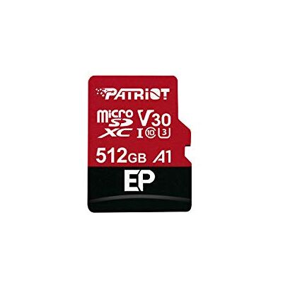 Patriot Memory EP Series A1 Support microSD Card SDXC Android Smartphone and Tablet with 4K App Optimized, PEF512GEP31MCX Patriot Memory EP Series A1 Support microSD Card SDXC Android Smartphone and Tablet with 4K App Optimized, PEF512GEP31MCX