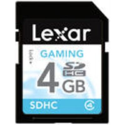 Lexar Gaming 4 Go Carte mémoire SDHC Classe 4 LSD4GBGSBEU Lexar Gaming 4 Go Carte mémoire SDHC Classe 4 LSD4GBGSBEU
