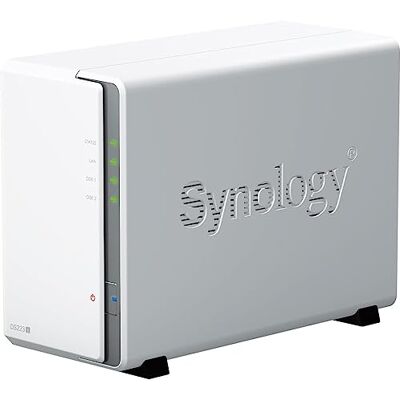 Synology DS223J Solution NAS à 2 baies 16 To installée avec 2 disques Western Digital Red Plus de 8 To Synology DS223J Solution NAS à 2 baies 16 To installée avec 2 disques Western Digital Red Plus de 8 To