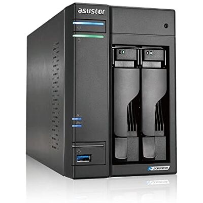 Asustor AS6602T Lot de 2 baies 12 To avec 2 baies Seagate IronWolf 6 To Asustor AS6602T Lot de 2 baies 12 To avec 2 baies Seagate IronWolf 6 To