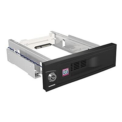 ICY BOX IB-168SK-B Boîtier Externe pour Disque Dur SATA avec quick swap 1 Baie Noir ICY BOX IB-168SK-B Boîtier Externe pour Disque Dur SATA avec quick swap 1 Baie Noir