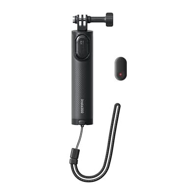 Insta360 Mini trépied 2 en 1 2.0, perche à selfie avec trépied intégré, universel à 3 broches et adaptateur de 6,35 mm, longueur étendue de 58,4 cm Insta360 Mini trépied 2 en 1 2.0, perche à selfie avec trépied intégré, universel à 3 broches et adaptateur de 6,35 mm, longueur étendue de 58,4 cm