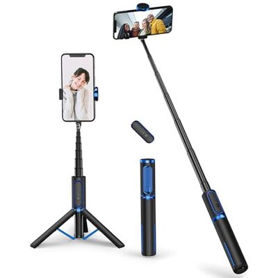 ATUMTEK Perché à Selfie, Selfie Stick Trépied Monopode Réglable Télescopique 3 en 1 Extensible 270° Rotation TikTok pour iPhone et Android, Enregistrement Vidéo, Blogage, Streaming en Direct ATUMTEK Perché à Selfie, Selfie Stick Trépied Monopode Réglable Télescopique 3 en 1 Extensible 270° Rotation TikTok pour iPhone et Android, Enregistrement Vidéo, Blogage, Streaming en Direct
