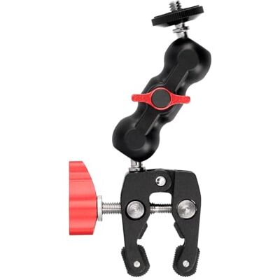 ayex Magic Arm & Super Crab Clamp Bundle Kit pour montage photo et vidéo flexible en métal ayex Magic Arm & Super Crab Clamp Bundle Kit pour montage photo et vidéo flexible en métal