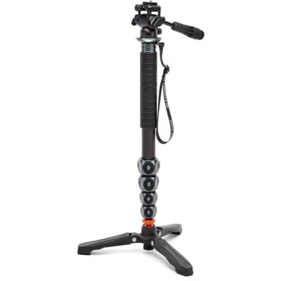 3 Legged Thing Legends Alana Superkit Monopode en fibre de carbone – Monopode pour appareil photo professionnel pour photographes et vidéastes professionnels (gris ardoise métallique) 3 Legged Thing Legends Alana Superkit Monopode en fibre de carbone – Monopode pour appareil photo professionnel pour photographes et vidéastes professionnels (gris ardoise métallique)