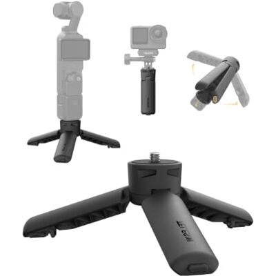 TELESIN Mini Trépied pour Insta360 Luna Ultra DJI Osmo Pocket 4P/4/3 Ouverture 1 Clic, Trépied Vis 1/4", pour Action 6 5 4 Osmo 360 Mission 1 13 12 11 Insta360 X6 5 4 Ace Pro 2 TELESIN Mini Trépied pour Insta360 Luna Ultra DJI Osmo Pocket 4P/4/3 Ouverture 1 Clic, Trépied Vis 1/4", pour Action 6 5 4 Osmo 360 Mission 1 13 12 11 Insta360 X6 5 4 Ace Pro 2