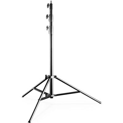 Walimex Pro Trépied de lampe AIR Jumbo 290 290cm trépied d'éclairage en aluminium amorti par air, hauteur maximale de 2,9 m capacité de charge de 20 kg, trépied d'éclairage stable et confortable pour studio de photographie de film en extérieur Walimex Pro Trépied de lampe AIR Jumbo 290 290cm trépied d'éclairage en aluminium amorti par air, hauteur maximale de 2,9 m capacité de charge de 20 kg, trépied d'éclairage stable et confortable pour studio de photographie de film en extérieur