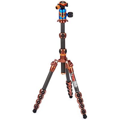 3 Legged Thing Legends Ray Kit trépied en fibre de carbone – Trépied réglable pour appareil photo avec 3 pieds amovibles et plusieurs points de montage 3 Legged Thing Legends Ray Kit trépied en fibre de carbone – Trépied réglable pour appareil photo avec 3 pieds amovibles et plusieurs points de montage