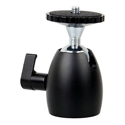 ayex Mini tête sphérique 360° pour DSLR/SLR, écran LCD, support pour flash ayex Mini tête sphérique 360° pour DSLR/SLR, écran LCD, support pour flash