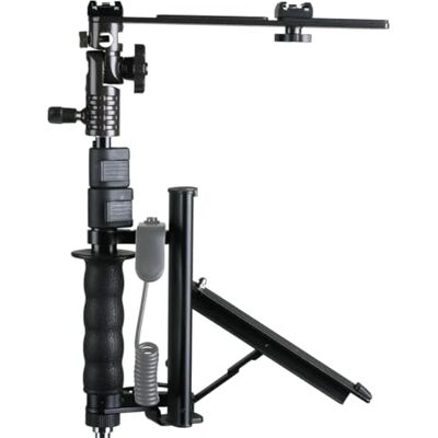 Walimex Pro Barrette porte-flash walimex rétractable avec bras télescopique Walimex Pro Barrette porte-flash walimex rétractable avec bras télescopique