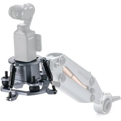 Tilta Tête Amortissante Pocket 3 pour Hydra Alien Mini Compatible avec DJI Osmo Pocket 3 avec Fixation NATO Gris Titane HDA-T15-SAH-TG Tilta Tête Amortissante Pocket 3 pour Hydra Alien Mini Compatible avec DJI Osmo Pocket 3 avec Fixation NATO Gris Titane HDA-T15-SAH-TG