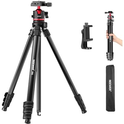 NEEWER BASICS Trépied de Voyage Caméra,Compact,Léger et Portable,avec Rotule,Plaque QR de Type Arca,Support pour Phone Portable Compatible avec Enregistrement Vidéo sur iPhone,Charge Maximale 5kg,TP12 NEEWER BASICS Trépied de Voyage Caméra,Compact,Léger et Portable,avec Rotule,Plaque QR de Type Arca,Support pour Phone Portable Compatible avec Enregistrement Vidéo sur iPhone,Charge Maximale 5kg,TP12