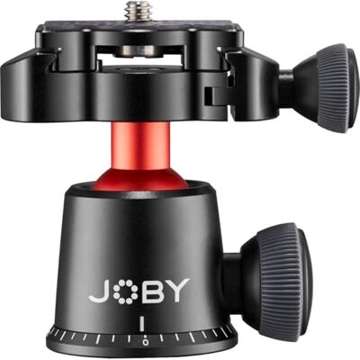 Joby JB01568-BWW Ballhead Rotule Ball de Précision avec Plateau QR Compatible Arca-Swiss pour Appareils Hybrides Premium Joby JB01568-BWW Ballhead Rotule Ball de Précision avec Plateau QR Compatible Arca-Swiss pour Appareils Hybrides Premium