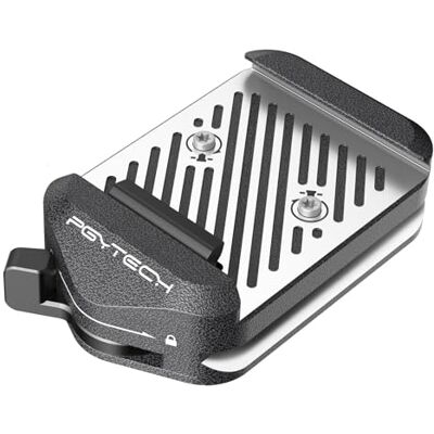 PGYTECH Plaque & Pince Arca-Swiss V2 à Dégagement Rapide, avec Filetage 1/4"-3/8" pour Sony/Nikon/Fuji/DJI Passage entre Trépieds/Gimbals/Sliders/Stabilisateurs (Pince Seule) PGYTECH Plaque & Pince Arca-Swiss V2 à Dégagement Rapide, avec Filetage 1/4"-3/8" pour Sony/Nikon/Fuji/DJI Passage entre Trépieds/Gimbals/Sliders/Stabilisateurs (Pince Seule)