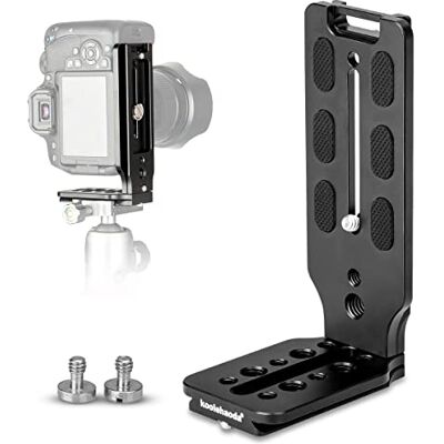 koolehaoda Support Multifonctionnel en Forme de L Plaque de dégagement Rapide Prise de Vue vidéo Verticale Support Universel koolehaoda Support Multifonctionnel en Forme de L Plaque de dégagement Rapide Prise de Vue vidéo Verticale Support Universel