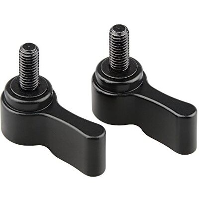 CAMVATE Filetage mâle M5 (13 mm de long) Bouton rotatif réglable Vis à levier (noir) CAMVATE Filetage mâle M5 (13 mm de long) Bouton rotatif réglable Vis à levier (noir)