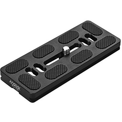 Andoer PU 140mm / 100mm / 70mm Quick Release QR Plate pour Tête de Trépied Arca Suisse Andoer PU 140mm / 100mm / 70mm Quick Release QR Plate pour Tête de Trépied Arca Suisse