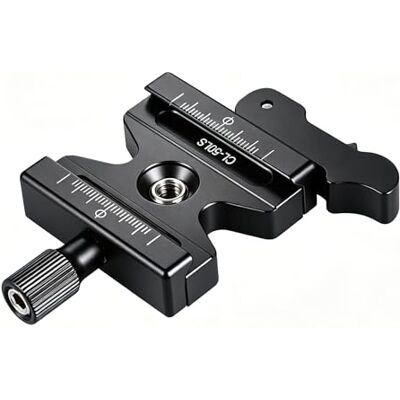 Andoer CL-50LS Plaque à dégagement rapide avec levier réglable Bouton 1/4" et 3/8" Trou de vis pour trépied Arca Swiss Standard Plateau à dégagement rapide Tête sphérique trépied Andoer CL-50LS Plaque à dégagement rapide avec levier réglable Bouton 1/4" et 3/8" Trou de vis pour trépied Arca Swiss Standard Plateau à dégagement rapide Tête sphérique trépied