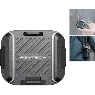 PGYTECH Support de Sangle d’Épaule pour Caméra avec Pince à Dégagement Rapide, Base d’Adaptateur de Caméra en Alliage d’Aluminium Arca Swiss pour Sangles d’Épaule, Trépieds (Base Uniquement) PGYTECH Support de Sangle d’Épaule pour Caméra avec Pince à Dégagement Rapide, Base d’Adaptateur de Caméra en Alliage d’Aluminium Arca Swiss pour Sangles d’Épaule, Trépieds (Base Uniquement)
