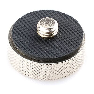 CAMVATE Adaptateur à vis femelle 1/4"-20 vers 3/8"-16 mâle pour trépied d'appareil photo CAMVATE Adaptateur à vis femelle 1/4"-20 vers 3/8"-16 mâle pour trépied d'appareil photo