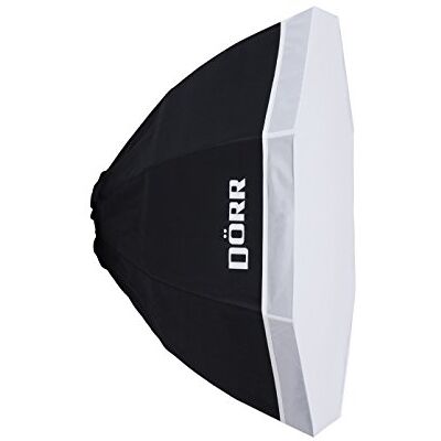 DÖRR Lichtformer QFOC-80 Boîte à lumière Quick-Fix Oktagon avec anneau de raccordement pour flash de studio DE & DPS 80 cm DÖRR Lichtformer QFOC-80 Boîte à lumière Quick-Fix Oktagon avec anneau de raccordement pour flash de studio DE & DPS 80 cm