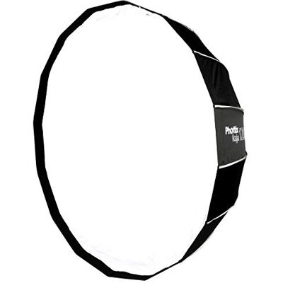 Phottix Raja 120 cm (47") Boîte souple noire à pliage rapide Phottix Raja 120 cm (47") Boîte souple noire à pliage rapide