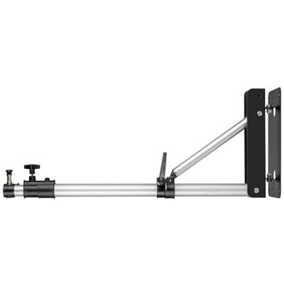 Walimex Pro Trépied de lampe murale 70-120cm noir/argent 90x700x190mm charge max 6kg avec spigot support mural pour éclairage studio studio flash Walimex Pro Trépied de lampe murale 70-120cm noir/argent 90x700x190mm charge max 6kg avec spigot support mural pour éclairage studio studio flash