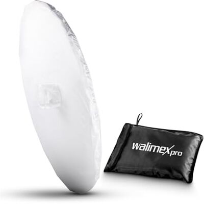 Walimex Pro Diffuseur parapluie réflecteur blanc, diamètre180 cm Walimex Pro Diffuseur parapluie réflecteur blanc, diamètre180 cm