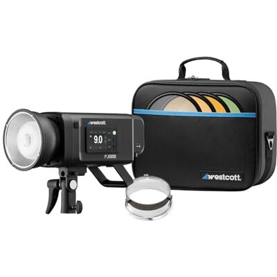 Westcott FJ800 Écran tactile Strobe avec FJ Pro AC/DC Batterie (800Ws) TTL HSS AC/DC Powered 250+ Flash Full Power (fiche US/CA) Westcott FJ800 Écran tactile Strobe avec FJ Pro AC/DC Batterie (800Ws) TTL HSS AC/DC Powered 250+ Flash Full Power (fiche US/CA)