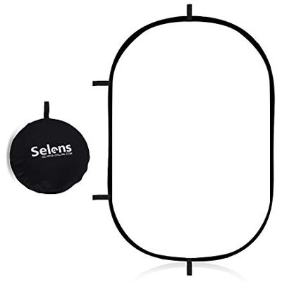 Selens 100x150cm Photographie Diffuseur Réflecteur Pliable Souple Pop Up Diffuseur Blanc pour Studio Portrait Photographie de Produits Vidéo Extérieur Photo Studio Enregistrement Vidéo Fond avec Sac Selens 100x150cm Photographie Diffuseur Réflecteur Pliable Souple Pop Up Diffuseur Blanc pour Studio Portrait Photographie de Produits Vidéo Extérieur Photo Studio Enregistrement Vidéo Fond avec Sac