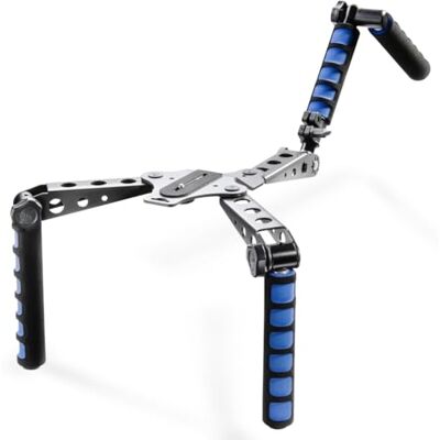 Walimex Pro Walimex 17598 trépied Caméras numériques 3 Pieds Noir, Bleu Walimex Pro Walimex 17598 trépied Caméras numériques 3 Pieds Noir, Bleu