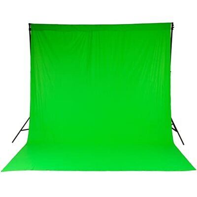 Lastolite Manfrotto Chromakey Textilhintergrund Grün 300x350cm mit Schlaufe (Import Royaume Uni) Lastolite Manfrotto Chromakey Textilhintergrund Grün 300x350cm mit Schlaufe (Import Royaume Uni)