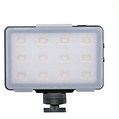 DÖRR Dorr 371022 Vl-12s Mini LED Video Light avec Batterie Li-ION – Noir DÖRR Dorr 371022 Vl-12s Mini LED Video Light avec Batterie Li-ION – Noir