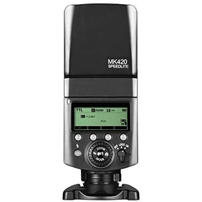 Meike MK420F Flash professionnel TTL Li-ion Speedlite avec écran LCD pour appareils photo Fujifilm sans miroir X-T2/X-T20/X-T1/X-T10/X-Pro2/X100F/X100T/X70 et autres appareils photo Fuji Meike MK420F Flash professionnel TTL Li-ion Speedlite avec écran LCD pour appareils photo Fujifilm sans miroir X-T2/X-T20/X-T1/X-T10/X-Pro2/X100F/X100T/X70 et autres appareils photo Fuji