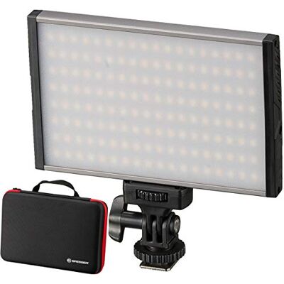 BRESSER Torche LED Vidéo PT Pro 15B Bi-Color avec Étui BRESSER Torche LED Vidéo PT Pro 15B Bi-Color avec Étui