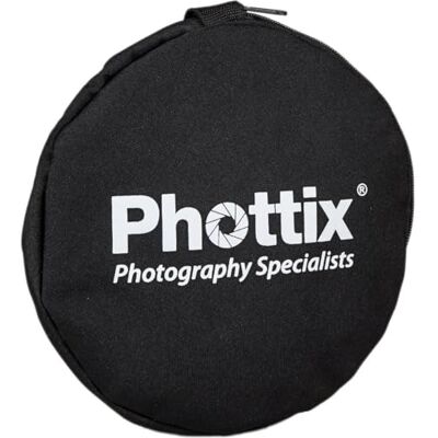 Phottix Réflecteur 5 en 1 avec poignées 80 cm Phottix Réflecteur 5 en 1 avec poignées 80 cm