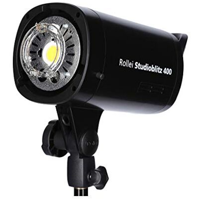 Rollei Studio Flash 400 Double Kit Flash de studio avec puissance de flash de 400 W, 2 flashs de studio, Octabox 90 cm, boîte à lumière 60 x 90 cm, 2 trépieds de lampe, émetteur radio U7, réflecteur Rollei Studio Flash 400 Double Kit Flash de studio avec puissance de flash de 400 W, 2 flashs de studio, Octabox 90 cm, boîte à lumière 60 x 90 cm, 2 trépieds de lampe, émetteur radio U7, réflecteur