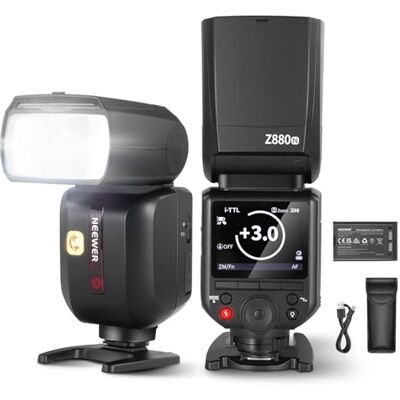 NEEWER Z880-N 2,4 G 76 W TTL Flash pour appareil photo Speedlite Flash compatible avec interface utilisateur Nikon TTL/M Interrupteur rapide TCM Bouton 1/8000s HSS 7,2 V/3000 mAh Batterie 600 pleine NEEWER Z880-N 2,4 G 76 W TTL Flash pour appareil photo Speedlite Flash compatible avec interface utilisateur Nikon TTL/M Interrupteur rapide TCM Bouton 1/8000s HSS 7,2 V/3000 mAh Batterie 600 pleine