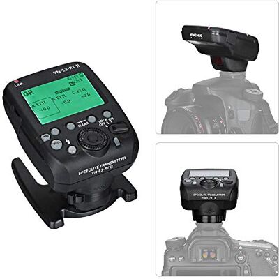 YONGNUO YN-E3-RT II Émetteur Speedlite pour flash compatible avec ST-E3-RT/600EX-RT/YN-E3-RT/YN968EX-RT/YN600EX-RTII/YN686EX-RT/YNE3-RX YONGNUO YN-E3-RT II Émetteur Speedlite pour flash compatible avec ST-E3-RT/600EX-RT/YN-E3-RT/YN968EX-RT/YN600EX-RTII/YN686EX-RT/YNE3-RX