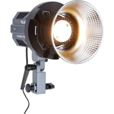 Rollei Candela 100 Bi Color Lumière vidéo LED 100 W 2700 K ~ 6500 K Réglage en continu de la luminosité Lumière continue Photographie Ultra compacte et légère 800 g Application Smart Utilisation Rollei Candela 100 Bi Color Lumière vidéo LED 100 W 2700 K ~ 6500 K Réglage en continu de la luminosité Lumière continue Photographie Ultra compacte et légère 800 g Application Smart Utilisation
