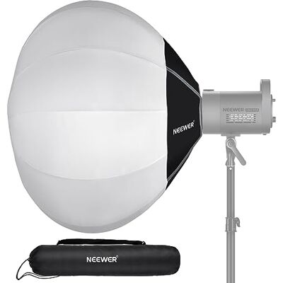 NEEWER Basics Lantern Softbox, 85cm,Diffuseur de Lumière à Dégagement Rapide 360°,Monture Bowens,Boîte à Lumière en Alliage de Nylon pour éclairage Continu LED,pour Photographie en Studio,Vidéo,NS16L NEEWER Basics Lantern Softbox, 85cm,Diffuseur de Lumière à Dégagement Rapide 360°,Monture Bowens,Boîte à Lumière en Alliage de Nylon pour éclairage Continu LED,pour Photographie en Studio,Vidéo,NS16L