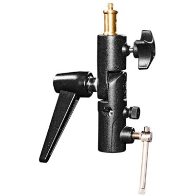 Walimex Pro Support de parasol inclinable avec support spigot noir Walimex Pro Support de parasol inclinable avec support spigot noir