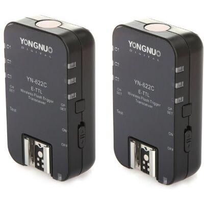 YONGNUO YN-622C Wireless TTL Flash Trigger 2 émetteurs YONGNUO YN-622C Wireless TTL Flash Trigger 2 émetteurs