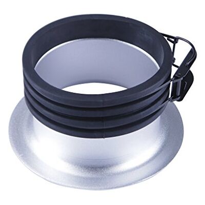 Phottix Raja PH82588 Bague de vitesse intérieure pour Profoto Argenté Phottix Raja PH82588 Bague de vitesse intérieure pour Profoto Argenté