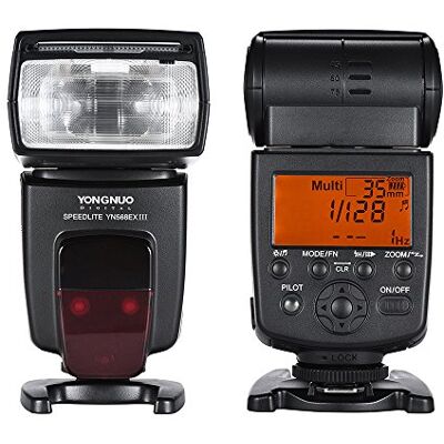 YONGNUO Speedlite YN- 568 EX II Unité de Flash Master E-TTL HSS pour Canon EOS DSLR YONGNUO Speedlite YN- 568 EX II Unité de Flash Master E-TTL HSS pour Canon EOS DSLR