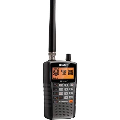 Uniden Bearcat BC125AT Handheld Scanner, 500-Alpha-Tagged Channels, Close Call Technology, PC Programable, Aviation, Marine, Railroad, NASCAR, Racing, and Non-Digital Police/Fire/Public Safety. Uniden Bearcat BC125AT Handheld Scanner, 500-Alpha-Tagged Channels, Close Call Technology, PC Programable, Aviation, Marine, Railroad, NASCAR, Racing, and Non-Digital Police/Fire/Public Safety.