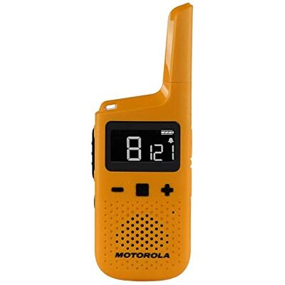 Motorola Solutions Lot de 2 Talkie Walkies TALKABOUT T72 PMR446 Jaune Longue portée Indice IP54 Idéal Randonnées Motorola Solutions Lot de 2 Talkie Walkies TALKABOUT T72 PMR446 Jaune Longue portée Indice IP54 Idéal Randonnées