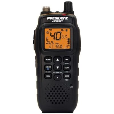 Président Radio CB portable President Jerry AM/FM, VOX, NB, HI CUT, ANL, ASC Président Radio CB portable President Jerry AM/FM, VOX, NB, HI CUT, ANL, ASC