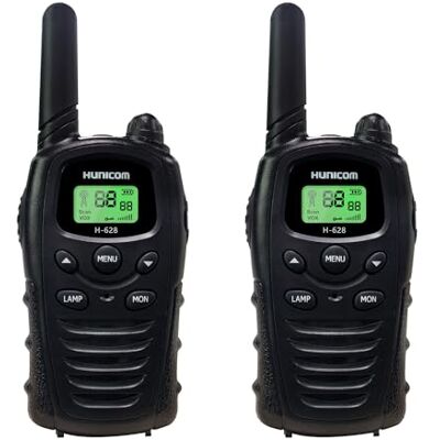 HUNICOM Talkie-walkie pour adultes – Cadeaux d'anniversaire pour homme Radios bidirectionnelles PMR longue portée avec carte de vœux HUNICOM Talkie-walkie pour adultes – Cadeaux d'anniversaire pour homme Radios bidirectionnelles PMR longue portée avec carte de vœux